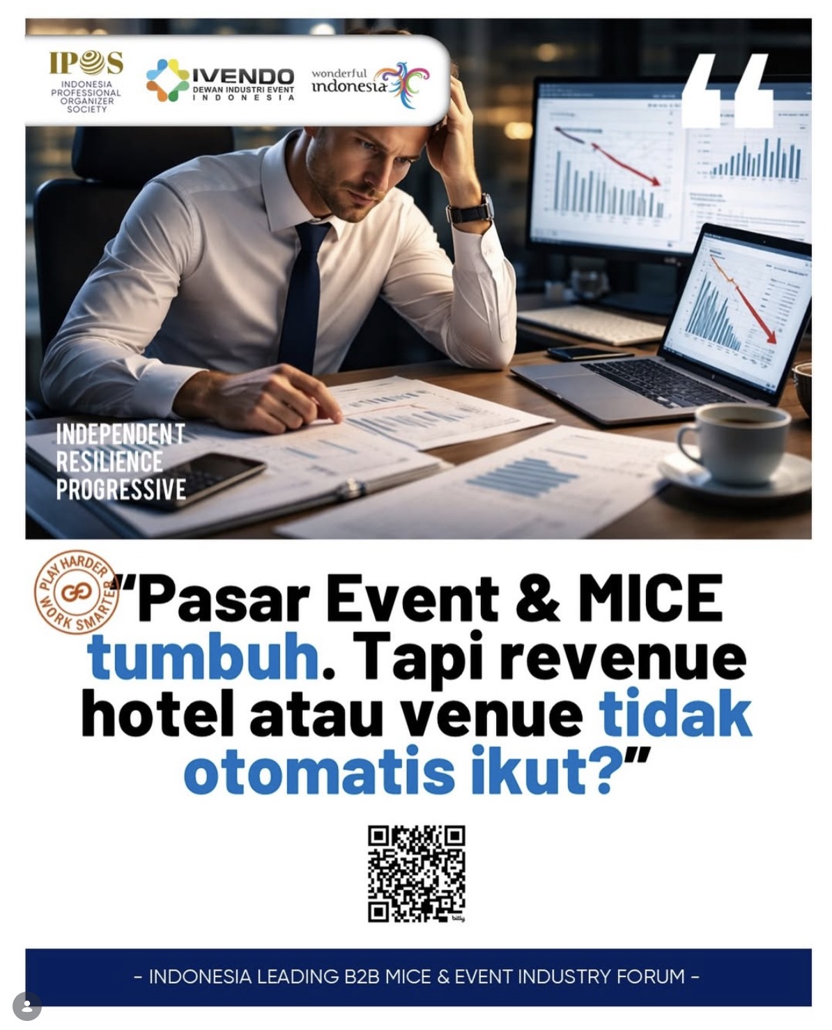 Industri MICE global sudah menembus USD 1.12 Trillion (Fortune Business Insights)